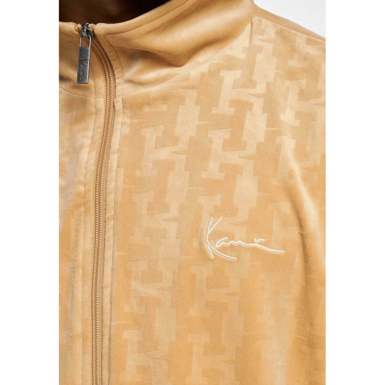 Karl Kani Ανδρική ζακέτα Chest Signature Monogram Velvet Jacket